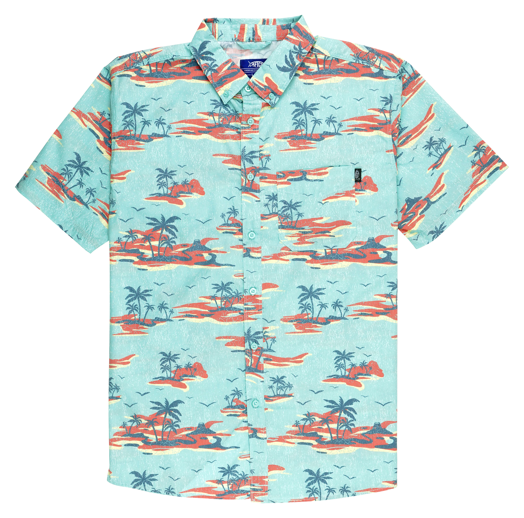 AFTCO Cocobar Short-Sleeve Button-Down Shirt for Men | Cabela's